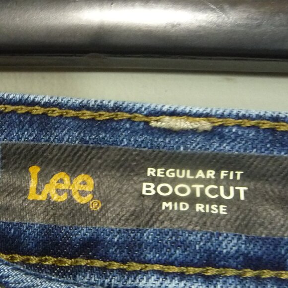 LEE BOOTCUT MIDRISE JEANS 12 LONG - Picture 3 of 7